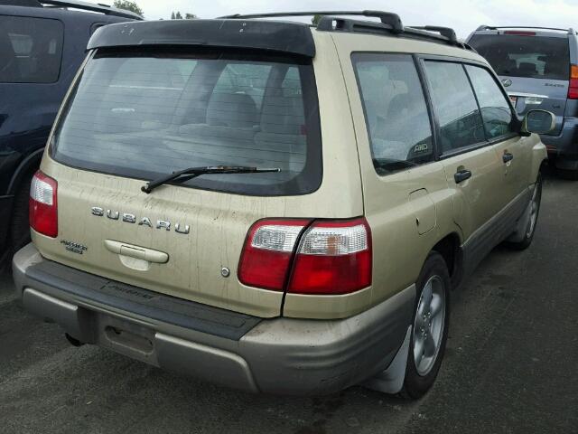 JF1SF65561G733814 - 2001 SUBARU FORESTER S Qəhvəyi foto 4