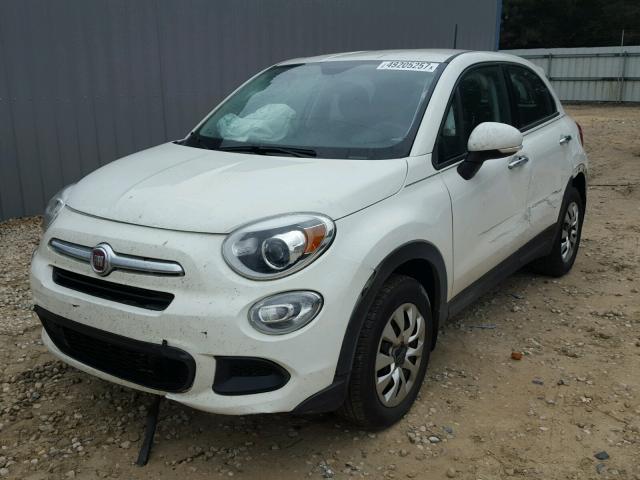 ZFBCFXAT9GP372714 - 2016 FIAT 500X POP WHITE photo 2