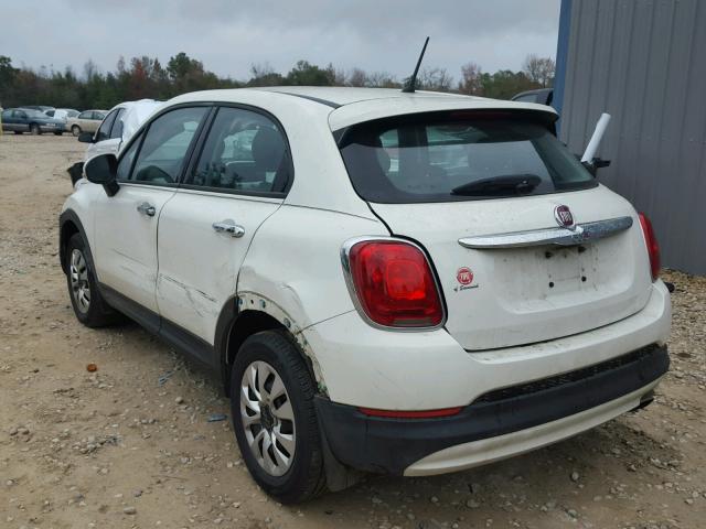 ZFBCFXAT9GP372714 - 2016 FIAT 500X POP WHITE photo 3