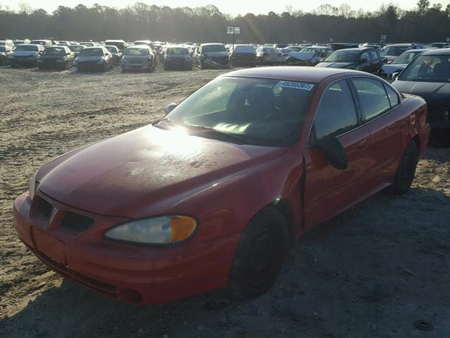 1G2NF52F13C120304 - 2003 PONTIAC GRAND AM S RED photo 2