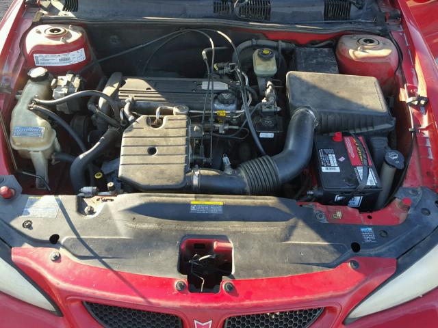 1G2NF52F13C120304 - 2003 PONTIAC GRAND AM S RED photo 7
