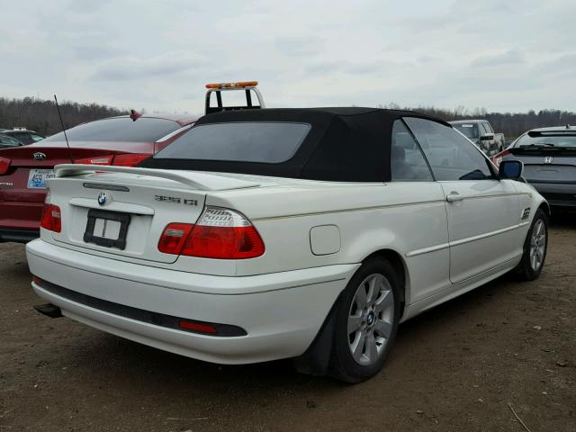 WBABW33415PL38168 - 2005 BMW 325 CI WHITE photo 4