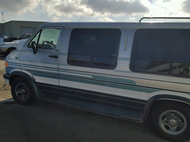 2B6HB21Y1SK516547 - 1995 DODGE RAM VAN B2 WHITE photo 3