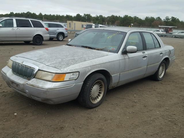 2MEFM75W8YX676664 - 2000 MERCURY GRAND MARQ GRAY photo 2