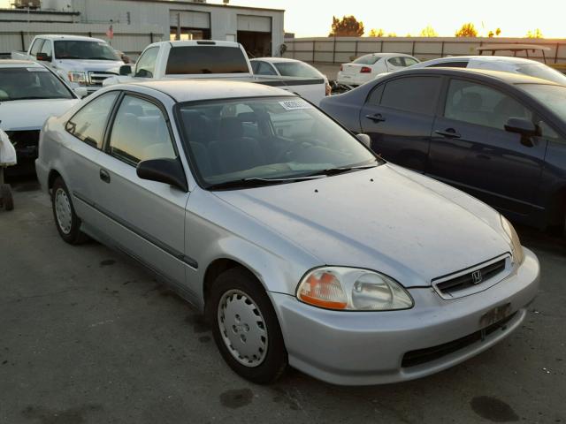 1HGEJ6227VL062670 - 1997 HONDA CIVIC DX SILVER photo 1