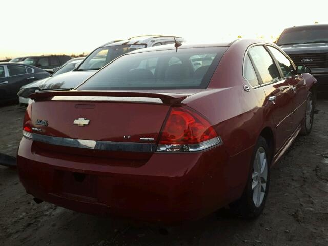 2G1WC5E39E1114889 - 2014 CHEVROLET IMPALA LIM RED photo 4