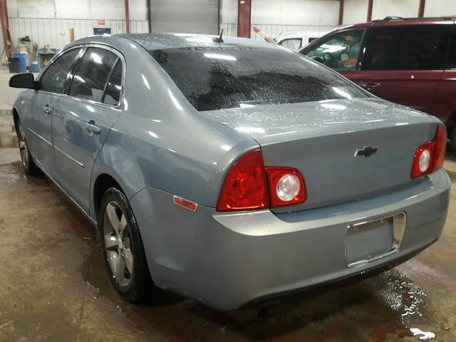 1G1ZJ57B88F230220 - 2008 CHEVROLET MALIBU 2LT BLUE photo 3