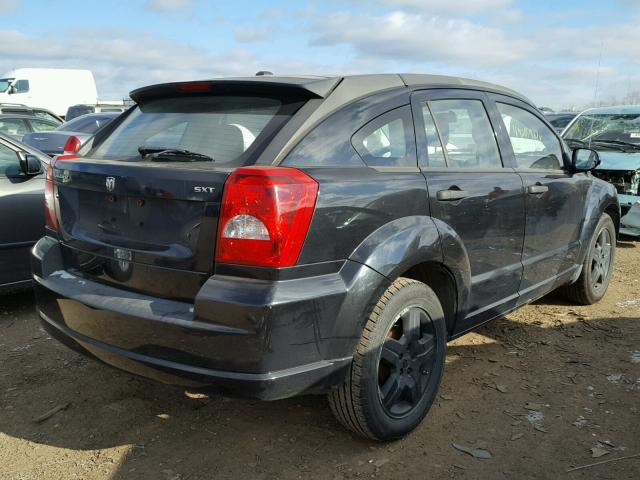 1B3HB48B98D509505 - 2008 DODGE CALIBER SX BLACK photo 4