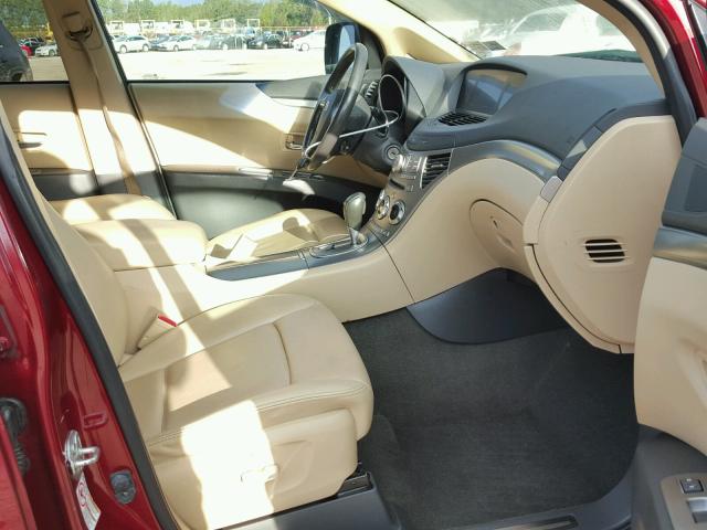 4S4WX97D694402089 - 2009 SUBARU TRIBECA LI 栗色 照片 5