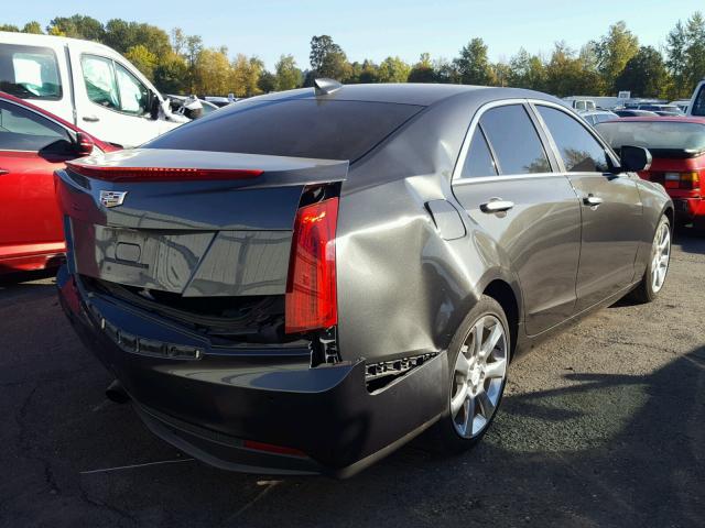 1G6AB5RA0F0110467 - 2015 CADILLAC ATS LUXURY GRAY photo 4