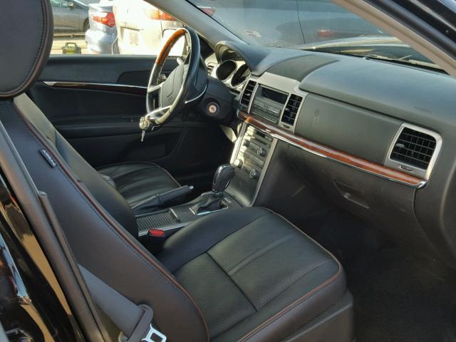 3LNHL2GC4CR803920 - 2012 LINCOLN MKZ Սև լուսանկար 5