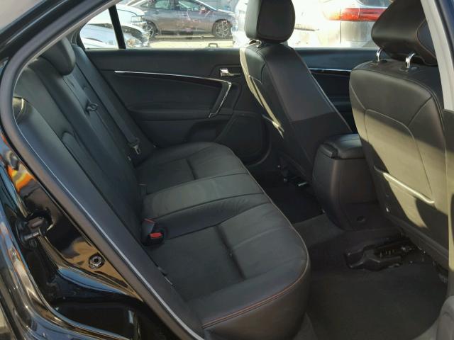 3LNHL2GC4CR803920 - 2012 LINCOLN MKZ Սև լուսանկար 6