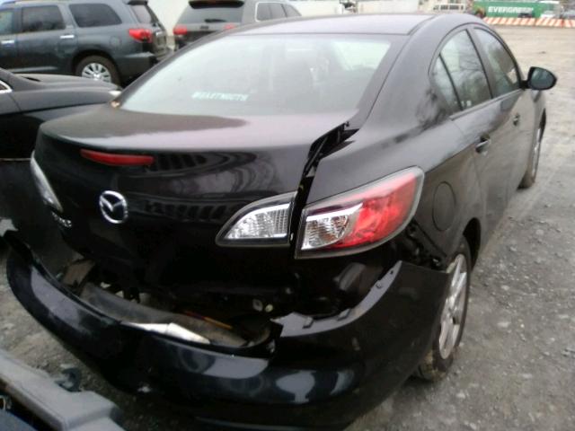 JM1BL1SG3A1175743 - 2010 MAZDA 3 I BLACK photo 4