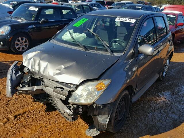 JTKKT624550080060 - 2005 TOYOTA SCION XA GRAY photo 2