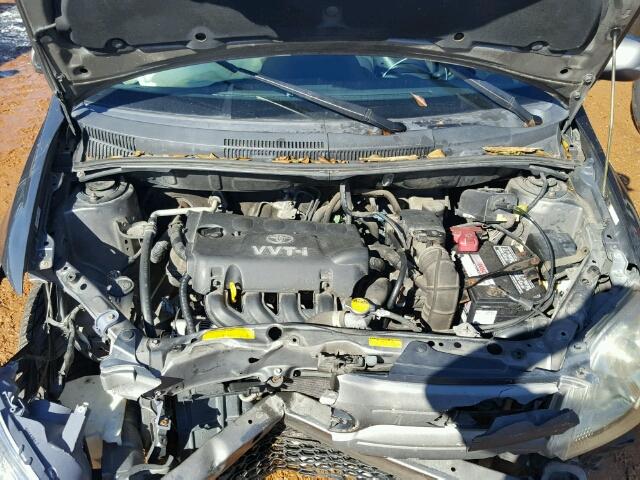 JTKKT624550080060 - 2005 TOYOTA SCION XA GRAY photo 7