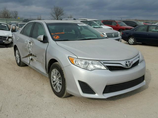 4T4BF1FK8DR307678 - 2013 TOYOTA CAMRY L SILVER photo 1