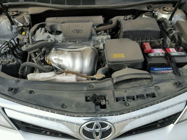 4T4BF1FK8DR307678 - 2013 TOYOTA CAMRY L SILVER photo 7