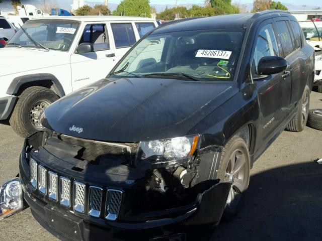 1C4NJCEA5GD590964 - 2016 JEEP COMPASS LA BLACK photo 2