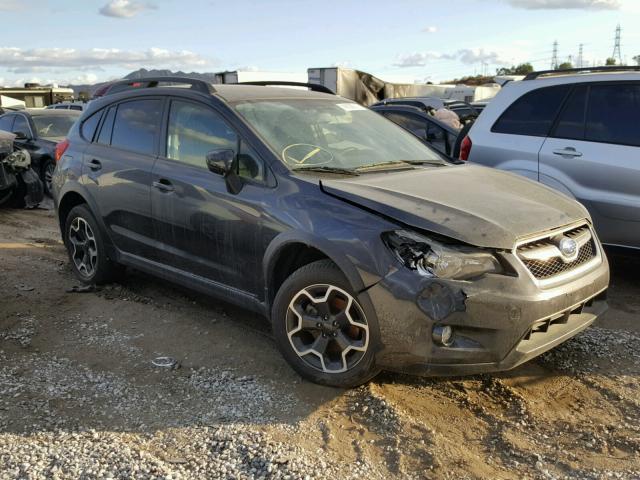 JF2GPACC9F8330950 - 2015 SUBARU XV CROSSTR GRAY photo 1