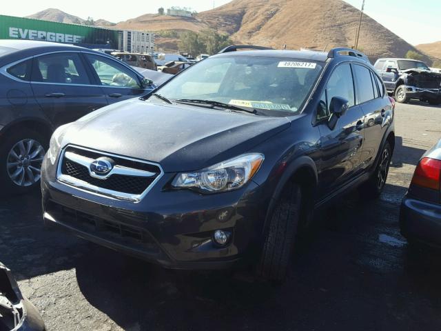 JF2GPACC9F8330950 - 2015 SUBARU XV CROSSTR GRAY photo 2