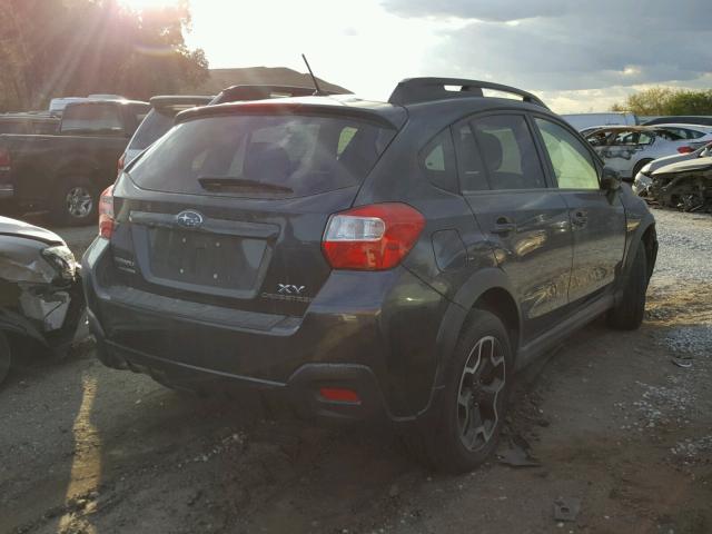 JF2GPACC9F8330950 - 2015 SUBARU XV CROSSTR GRAY photo 4