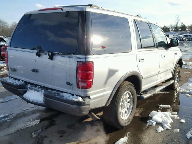 1FMPU16L01LA25647 - 2001 FORD EXPEDITION SILVER photo 4