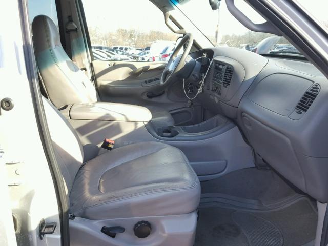 1FMPU16L01LA25647 - 2001 FORD EXPEDITION SILVER photo 5