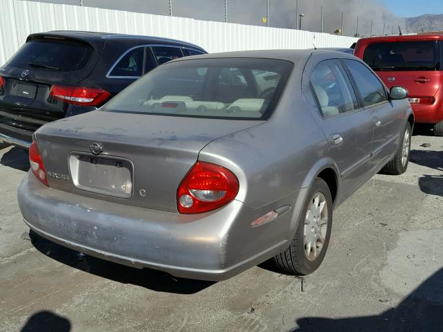 JN1CA31D21T621482 - 2001 NISSAN MAXIMA GXE GRAY photo 4