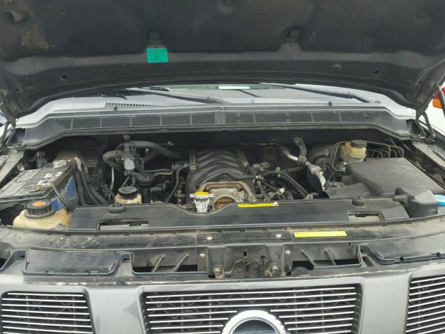 5N1AA08A34N735879 - 2004 NISSAN ARMADA SE GRAY photo 7