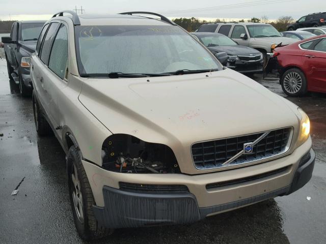 YV1CY59H041127451 - 2004 VOLVO XC90 GOLD photo 1