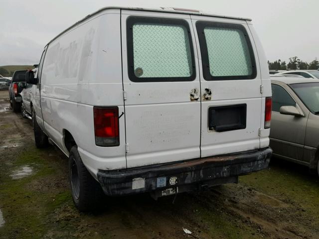 1FTNE24L83HA87336 - 2003 FORD ECONOLINE WHITE photo 3