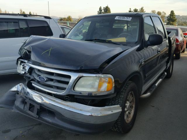 1FTRW07643KB17945 - 2003 FORD F150 SUPER BLACK photo 2