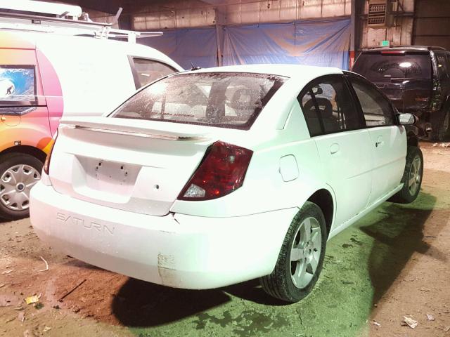 1G8AL55F77Z173083 - 2007 SATURN ION LEVEL WHITE photo 4