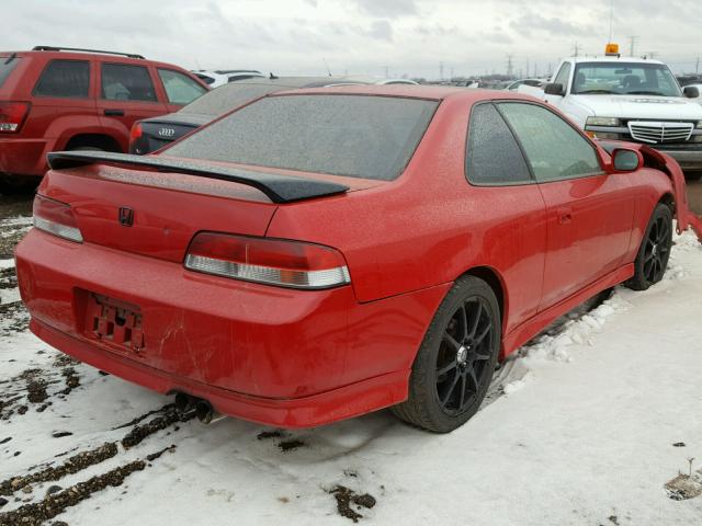 JHMBB6146YC005610 - 2000 HONDA PRELUDE RED photo 4