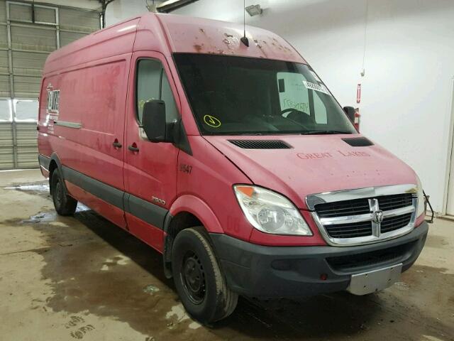 WD0PE845985230548 - 2008 DODGE SPRINTER 2 RED photo 1