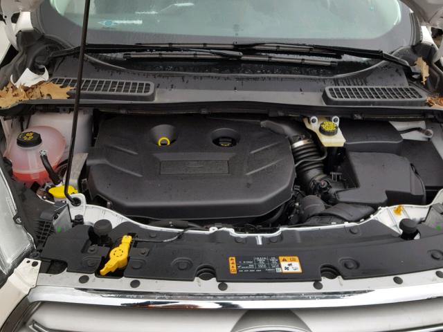 1FMCU0J94JUA66202 - 2018 FORD ESCAPE TIT WHITE photo 7