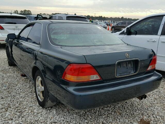 JH4UA365XTC007199 - 1996 ACURA 3.2TL GREEN photo 3