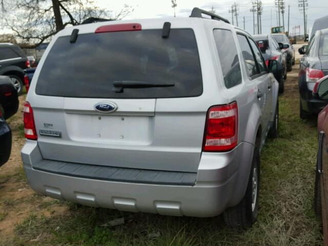 1FMCU03168KB12691 - 2008 FORD ESCAPE XLT SILVER photo 4