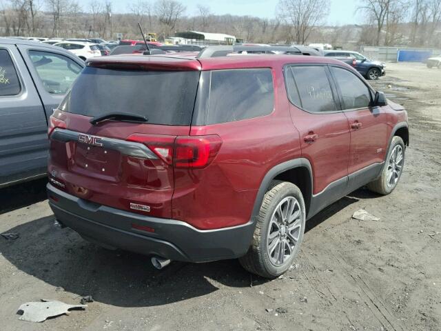 1GKKNVLS0HZ273245 - 2017 GMC ACADIA ALL BURGUNDY photo 4