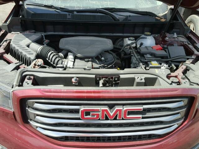 1GKKNVLS0HZ273245 - 2017 GMC ACADIA ALL BURGUNDY photo 7