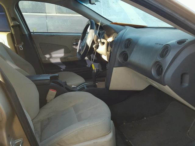 2G2WR524941344258 - 2004 PONTIAC GRAND PRIX GOLD photo 5