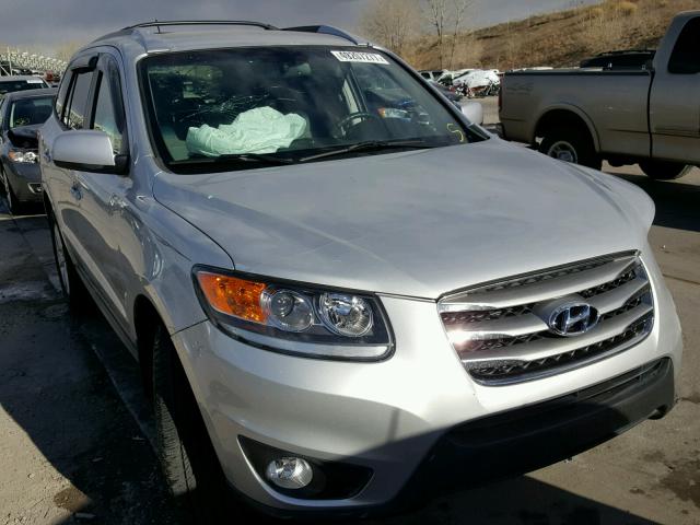 5XYZHDAG5CG169321 - 2012 HYUNDAI SANTA FE S SILVER photo 1