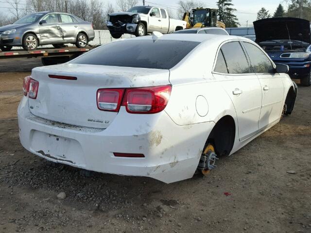 1G11C5SLXFF169540 - 2015 CHEVROLET MALIBU 1LT WHITE photo 4