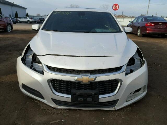 1G11C5SLXFF169540 - 2015 CHEVROLET MALIBU 1LT WHITE photo 9