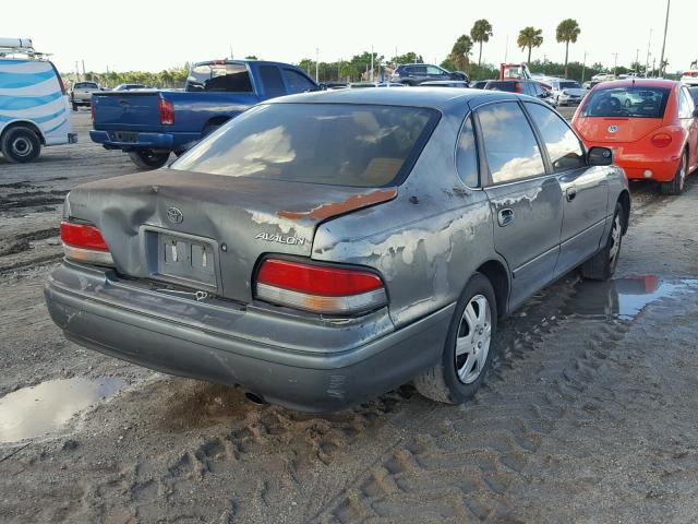 4T1BF12B8TU133402 - 1996 TOYOTA AVALON XL GRAY photo 4