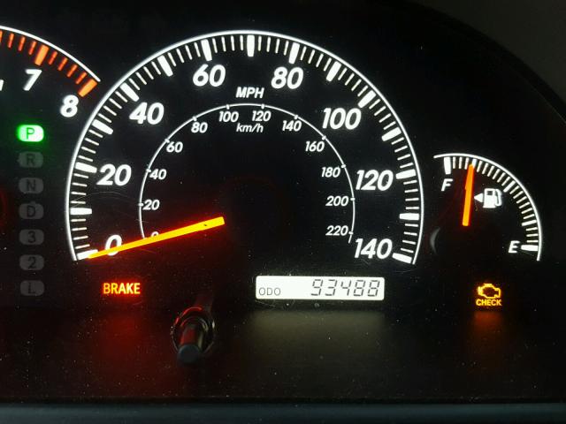 4T1BE32K55U537405 - 2005 TOYOTA CAMRY LE ოქროსფერი ფოტო 8