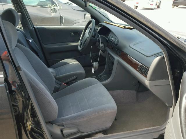 1N4BU31D4TC167129 - 1996 NISSAN ALTIMA XE BLACK photo 5