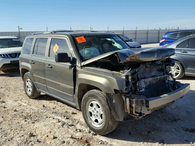 1C4NJPBA8GD514943 - 2016 JEEP PATRIOT SP GREEN photo 1