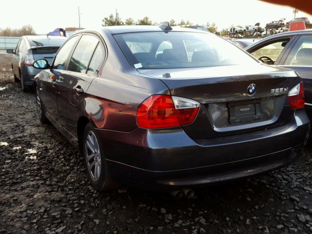 WBAVD13566KV08717 - 2006 BMW 325 XI GRAY photo 3