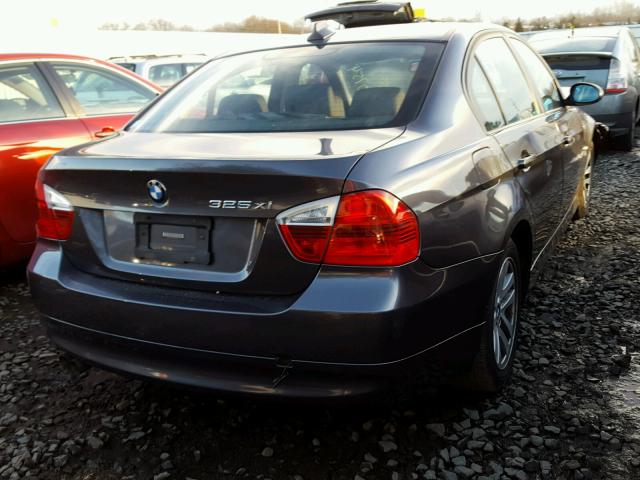 WBAVD13566KV08717 - 2006 BMW 325 XI GRAY photo 4